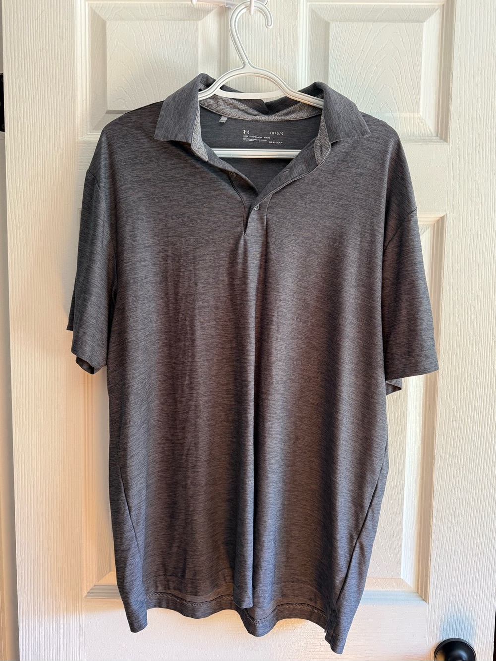 Under Armour Men’s Charcoal Gray Polo Shirt